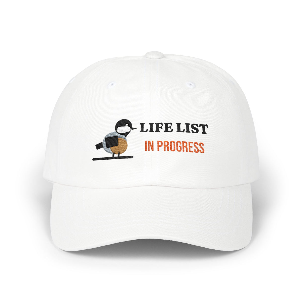 Life List In Progress Embroidered Dad Cap - Birding Hat