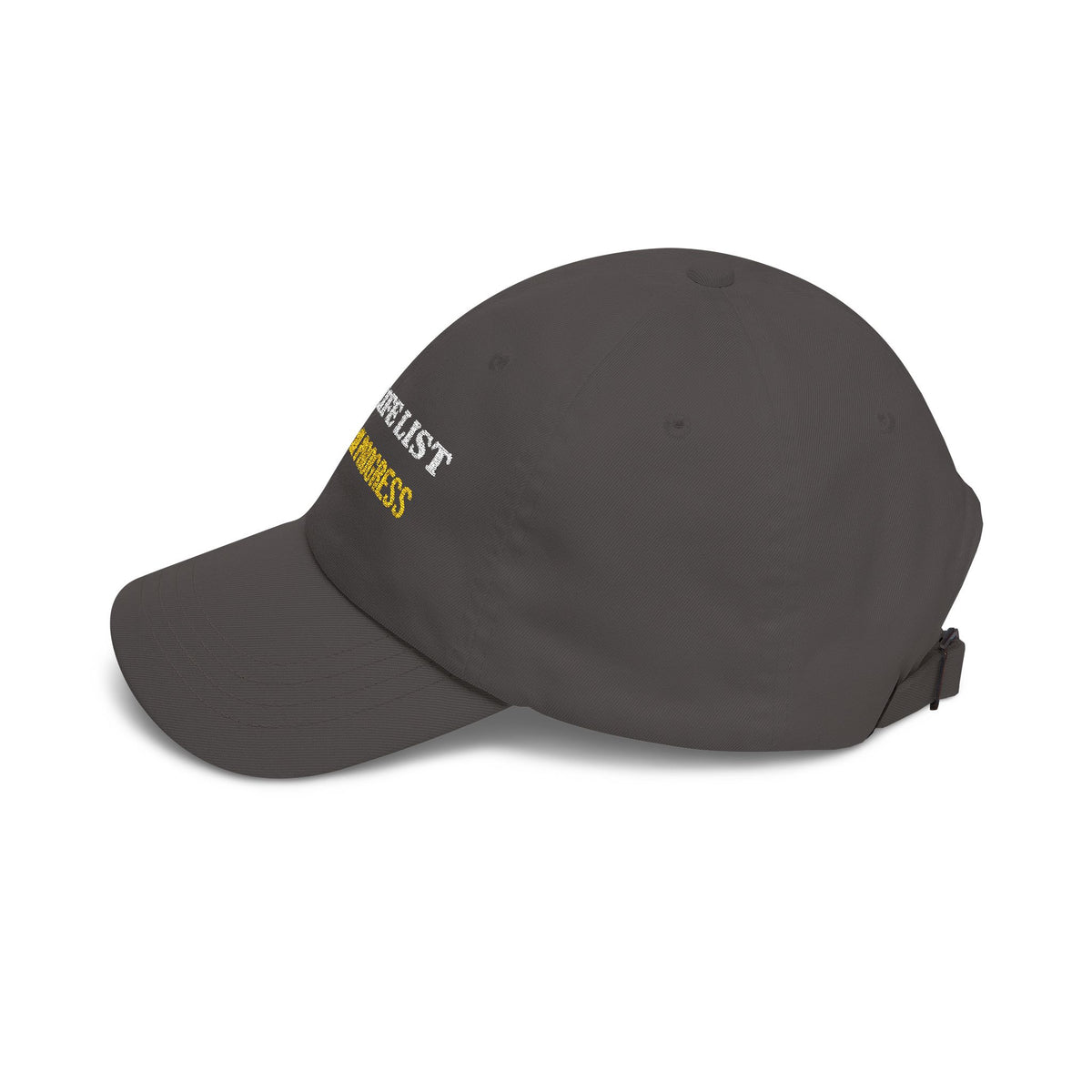 Life List In Progress Embroidered Dad Cap - Birding Hat