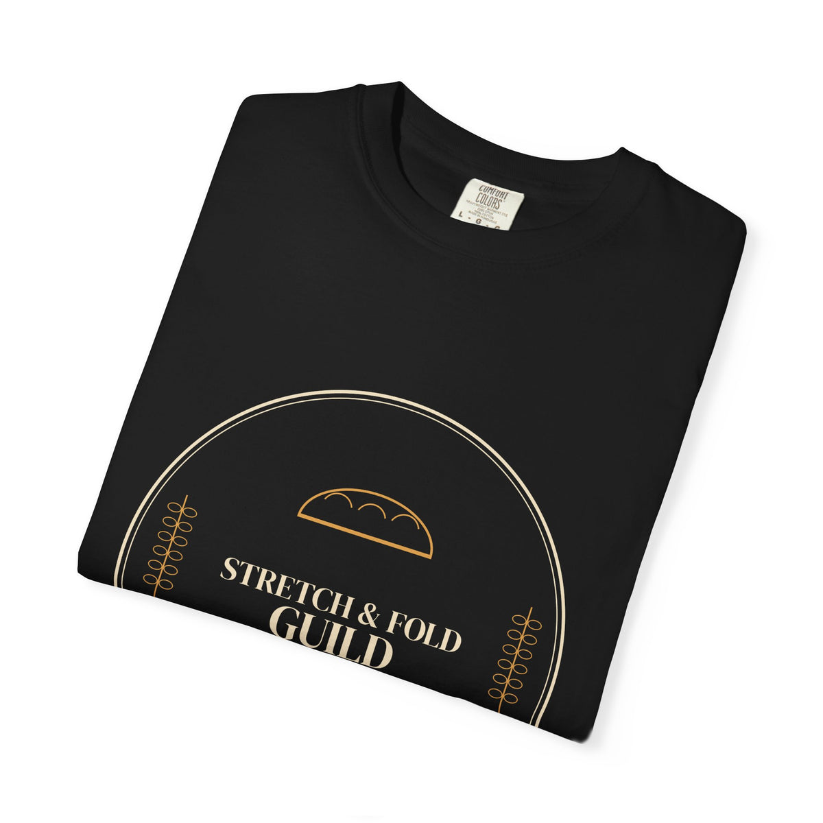 Stretch & Fold Guild sourdough T-shirt, product mockup 23