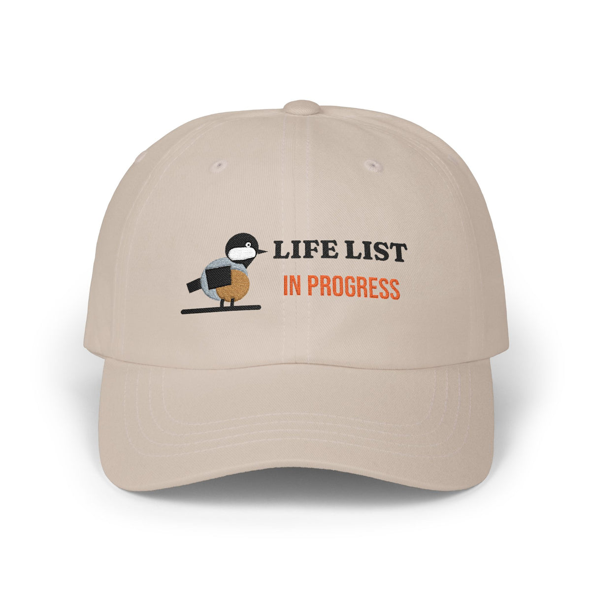 Life List In Progress Embroidered Dad Cap - Birding Hat