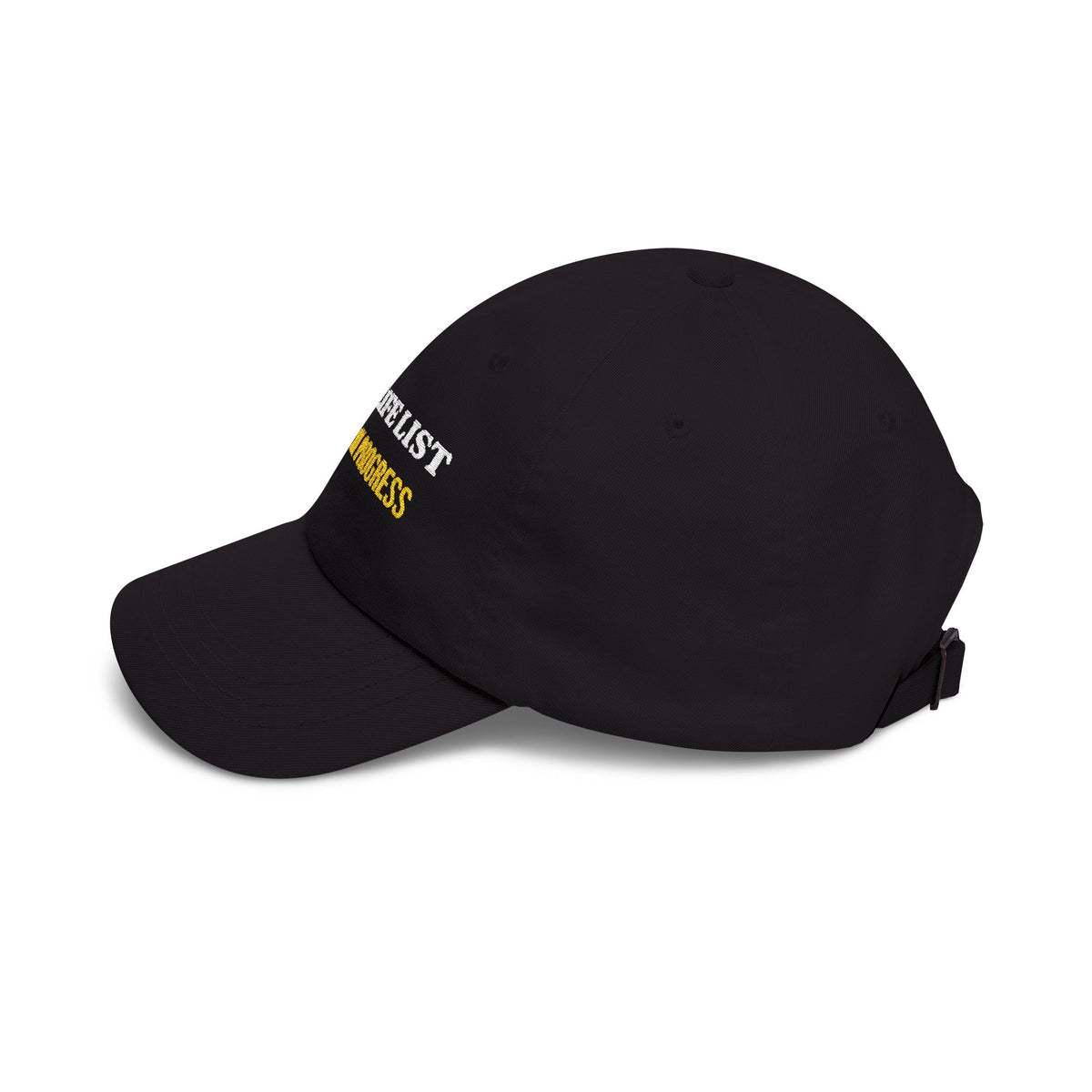 Life List In Progress Embroidered Dad Cap - Birding Hat