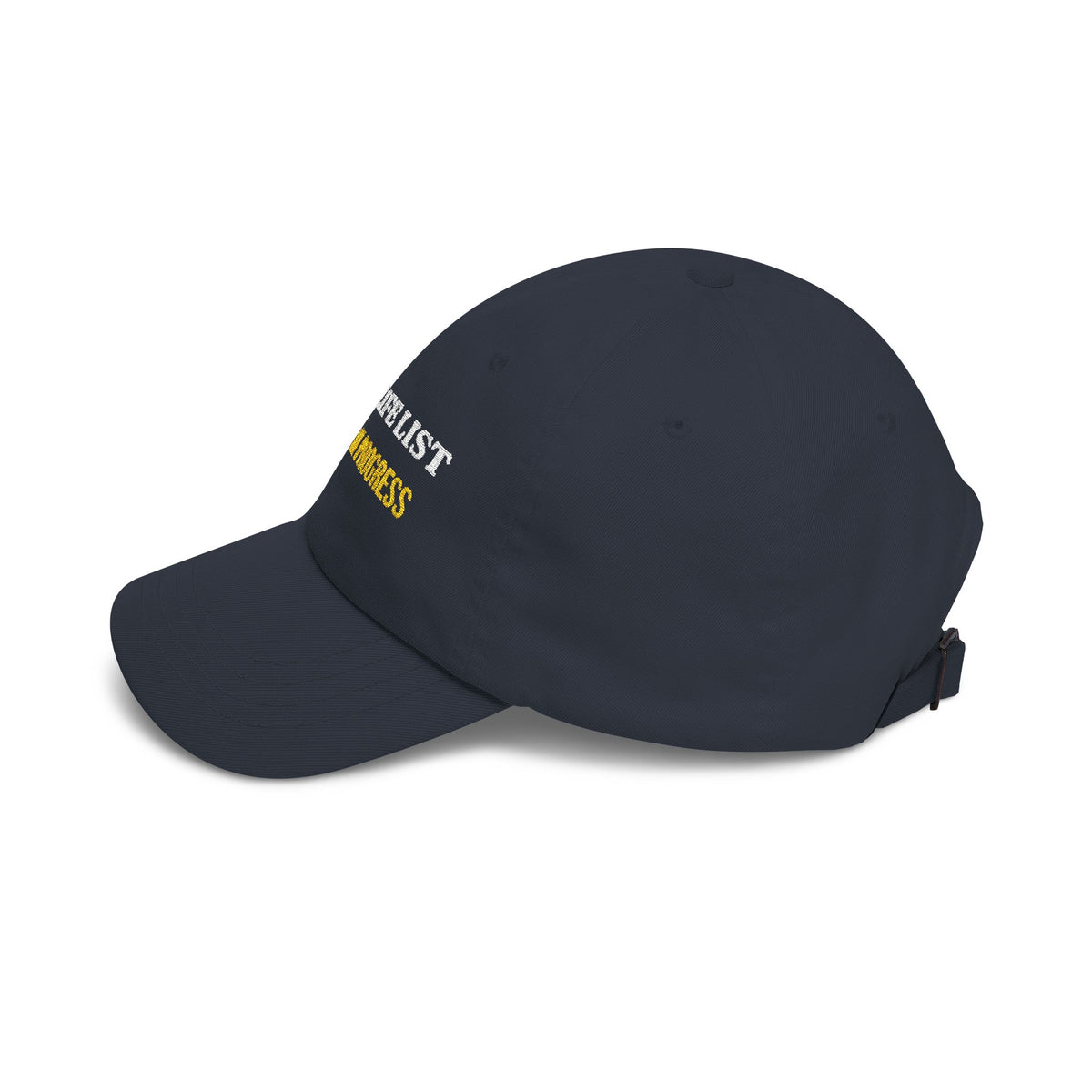 Life List In Progress Embroidered Dad Cap - Birding Hat