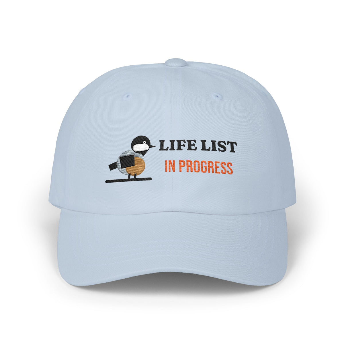 Life List In Progress Embroidered Dad Cap - Birding Hat